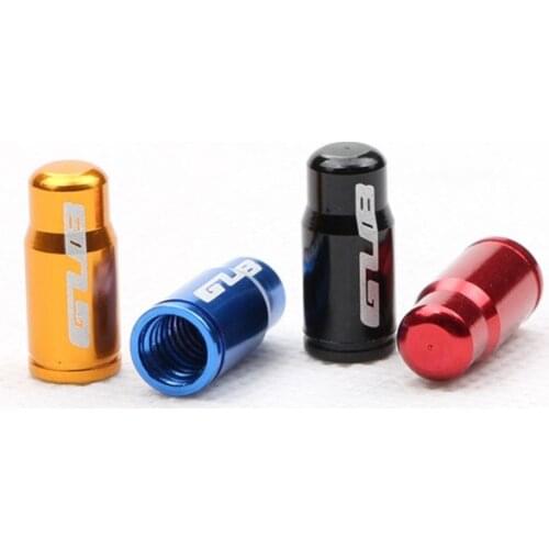 50pcs GUB Bicycle Anodized Dust Cover MTB Road Bike French Type Wheel Tire Valve Cap Anti-dust Cover Presta Valve