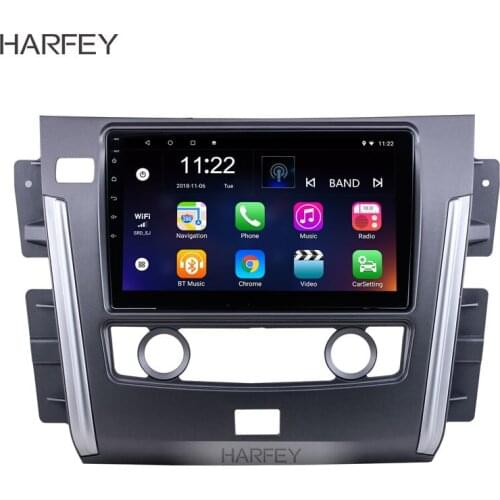 Harfey Car Multimedia player 10.1" Android 10.0 for 2015 Nissan Patrol car Radio GPS HD Touchscreen Bluetooth support Carplay