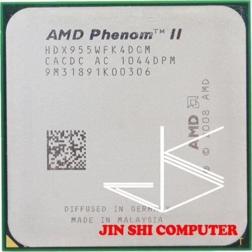 Free Shipping AMD Phenom II X4 955 125W Quad-Core DeskTop CPU HDZ955FBK4DGM HDZ955FBK4DGI HDX955FBK4DGM Socket AM3