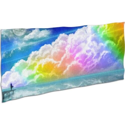 Printed quick drying magic bath towel 160 * 80cm summer fashion Yoga towel beach towel Large Sports Towel Gift