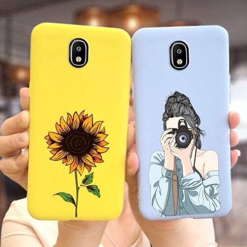 For Samsung Galaxy J3 J5 J7 Pro 2017 Case Soft Silicone Fundas Cover For Samsung J330F J530F J730F Phone Cases Shockproof Bumper