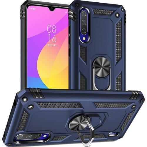 Armor Shockproof Case for Xiaomi Mi A3 Case Cover Magnet Holder Military Protective Impact Bumper for Xiaomi MiA3