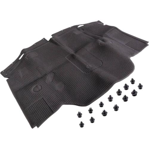 Heat Shield Hood Insulation Pad Heat Shield Cover, 129 680 20 25 1296802025 Vehicle Replacement Parts Accessories, Easy to USe