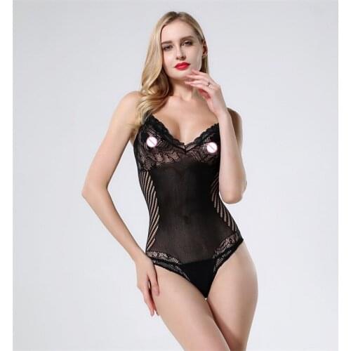 Europe And America Hot Selling Summer New Style Camisole Lace sexy lingerie bodysuit exotic dresses