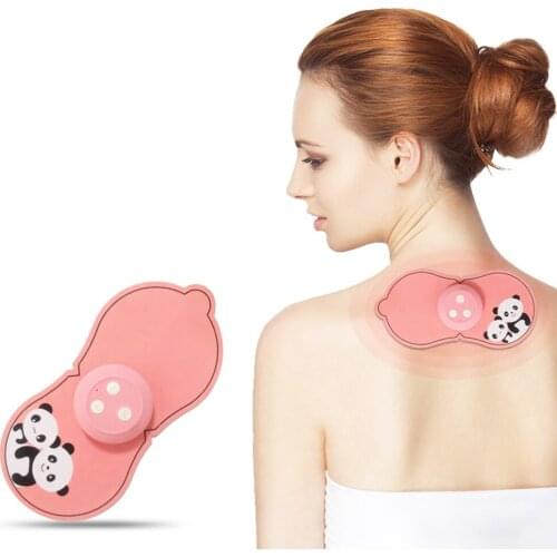 Cervical Massage Sticker Multi-function Charge Pulse Mini Relaxation Shoulder Neck Shawl Back Cervical Massager