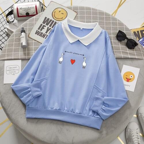 Cute 90s Style Hoodies Womens Long Sleeve Hooded Sweatshirt for Ladies Korean Fashion Streetwear Aesthetic Vintage Pullover Thin