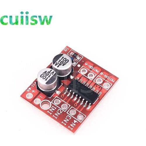 DC 2V-10V 1.5A MX1508 DC Motor Driver Module 2 Way 4-Wire 2-Phase PWM Speed Dual H-Bridge Stepper Motor Driver L298N