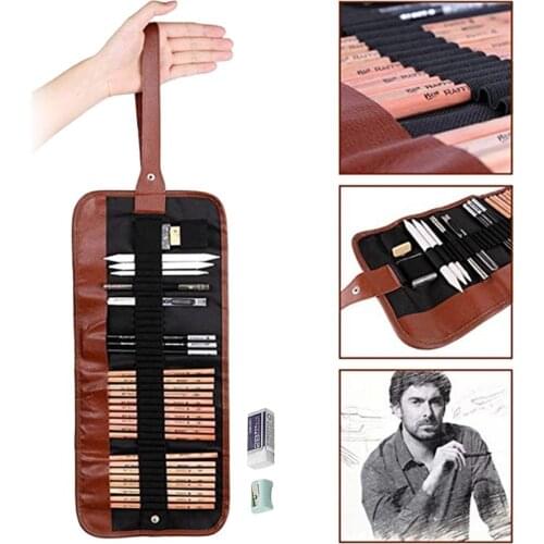 Sketching Pencil Set, Drawing Pencils and Sketch Kit,30-Piece Complete Artist Kit