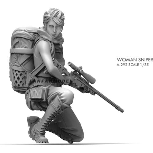 1/35 Resin model kits soldier figure self-assembled A-292