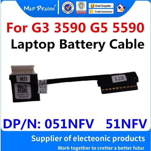 Laptop New Original Built-in Battery Cable For Dell 15 G3 3590 15 G5 5590 G3 3590 G5 5590 (2019) Gaming Laptop 051NFV 51NFV