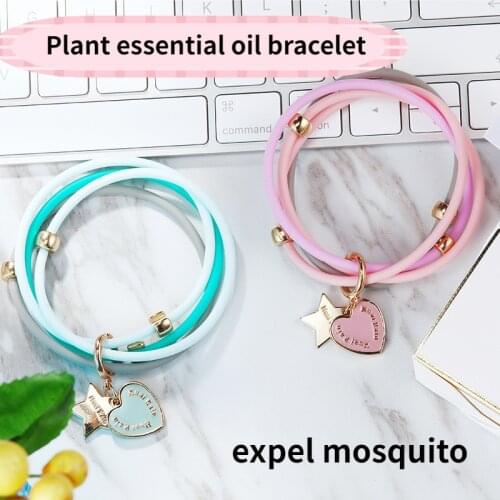 2021 New Summer Fashion Silica Gel Bracelets Essential Oil Mixture Bugslock Charm Bracelet Temperament Jewelry Wholesale
