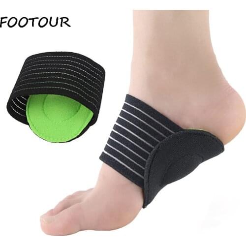 FOOTOUR 1 Pair Orthopedic Arch Support Insoles Pain Relief Flat Feet Orthotic Insoles Corrector Cushion Pad Foot Care Insoles