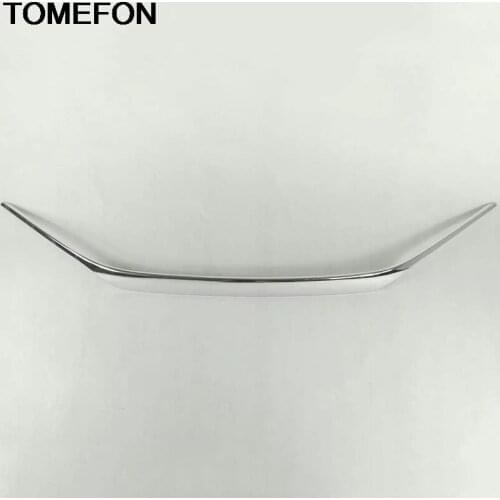 TOMEFON For Honda Civic 10th 2016 2017 2018 Car Front Grille Bumper Hood Grill Grilles Decoration Cover Trim Exterior ABS