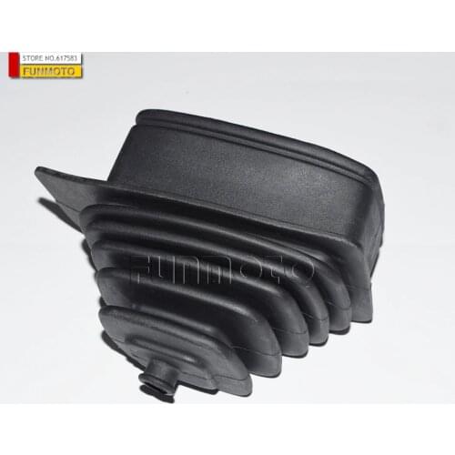Gearshift dustproof cover of HISUN500/STELS 500 ATV parts number is 23518-107-0000
