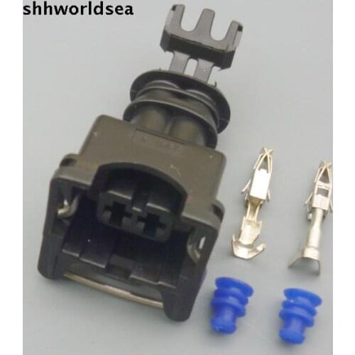 Shhworldsea 30sets 3.5mm throttle plug EV1 Female Fuel Injector Connector