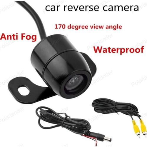 Freeshipping CMOS 170 degree view angle Waterproof Car Rear View Reverse Backup Camera Anti Fog