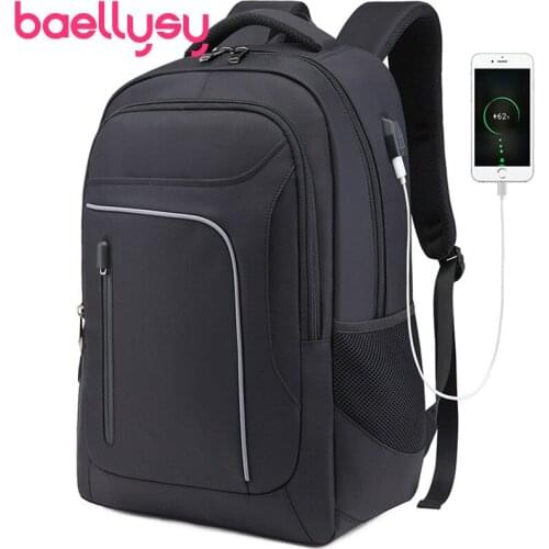 High-quality Laptop Backpack Men Waterproof School Bags For Teenage Fashion Backpack Man Business Travel Bagpack For Men Usb