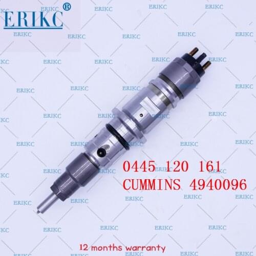 0445120161 Fuel Injector 0 445 120 161 Diesel Injectors 4981077 for 4940096 CUMMINS ISDE Engine