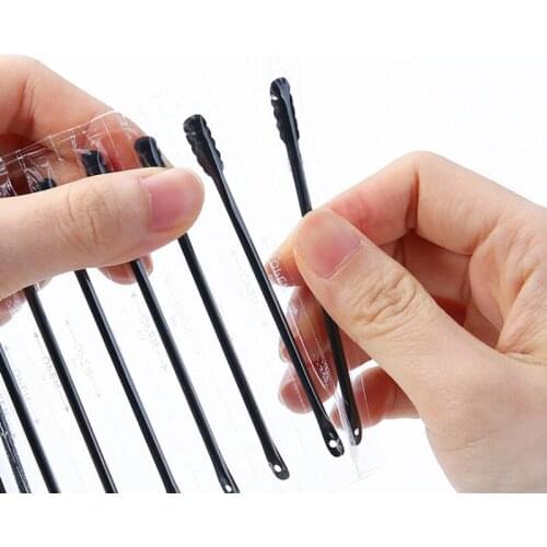 30pc Cotton Swab Wood Sticks Soft Acne Squeezing Blackhead Cotton Swabs Squeeze Acne Removing Makeup Cotton Swab Stick