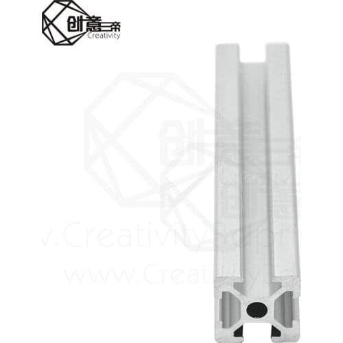 4pc 2020 aluminum profile European standard anodized linear guide aluminum profile 2020 CNC 3D printer parts