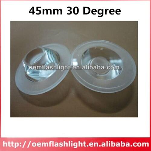 45mm 30 Degree COB LED Lens - 1 Piece