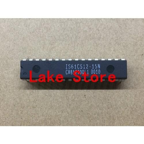 5 unids/lote 61C512 IS61C512-15N DIP IS61C512-20N IS61C512 IS61C512-10N