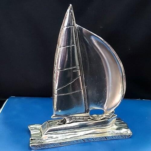 925 Sterling Silver Plated SAILBOAT