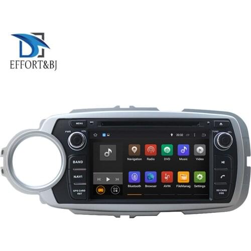 RAM 4GB 64GB Octa Core Android 9.0 For Toyota Yaris 2012 2014 2015 2016 2017 2018 Car DVD Player Navigation GPS Radio Head Unit