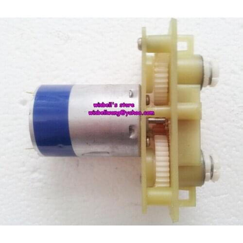 Brand new 385 double worm gear motor 2V- 6V DC geared motor reduction ratio 1:8.8 DIY