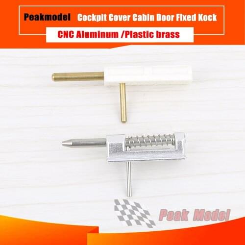 Remote Control Fixed Wing Model Accessories / Cockpit Cover Fixed Lock / Cabin Door Fixed Buckle / Plastic Brass