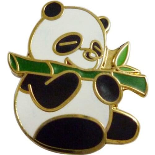 Customized Chinese baby Tibetan animal panda lapels