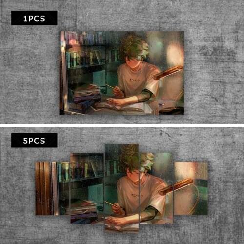 Anime My Hero Academia Canvas Painting Wall Art Posters Print For Bar Shop Room Decoration Picture Vintage Modern Home Decor