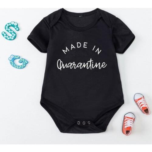 Made In Newborn Boys Girl Romper 0-24Months Summer Baby Jumpsuits Spring Autumn Clothes Kids Outfits Tops Summer Tees