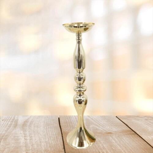 Metal Candle Holder Centerpiece Flower Rack Wedding Home Candlestick Decoration Classic Party Holiday Ornament