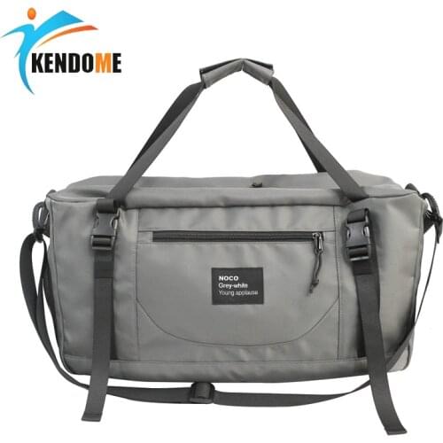 Men Sports Gym Bag Women Yoga Mat Bag Oxford Folding Waterproof Fitness Handbag Large Laptop Travel Luggage Sac De Sports
