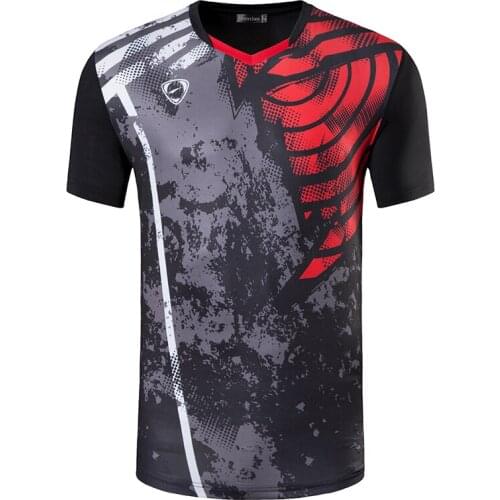 Jeansian mens Designer Sport Tee Shirts T-Shirt Tshirt Quick Dry Fit Fitness Running Workout Printed LSL249