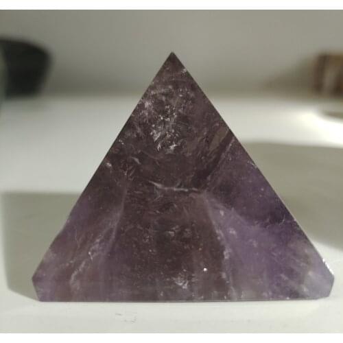 1pcs 4cm Natural Crystal Pyramid Quartz Healing Energy Stone Modern Home Decoration Collectibles DIY Crafts Of Gem Stone