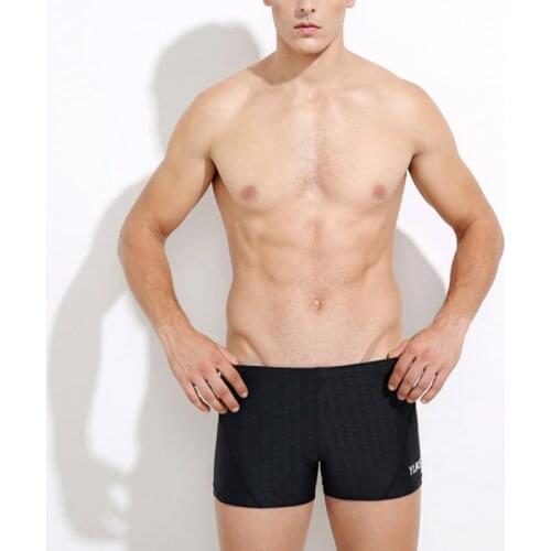 2020 New Fashion Mens Swimming Trunks with Cap Swimwear Quick Dry Breathable Swimsuit Bathing Suit Beach Boxer Shorts Summer