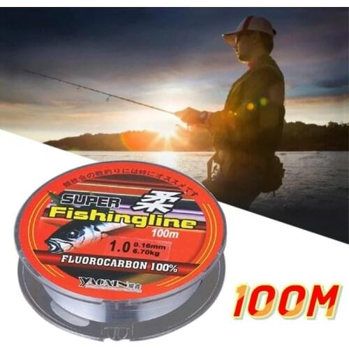 100m Fishing Line Super Strong Transparent Nylon Fish Rope Cord Outdoor Fly Fishing Lines Wire Tackle Accessories Fishingline