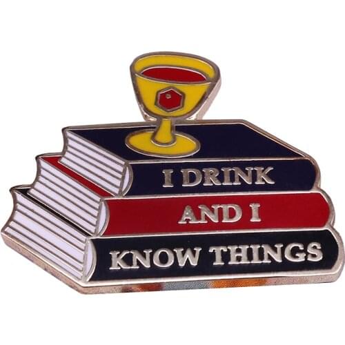 Tyrion Lannister quote badge knowledge is power inspirational jewelry