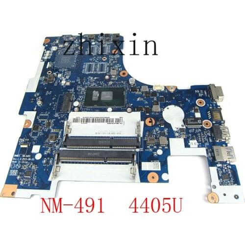 Yourui BMWD1 NM-A491 Laptop mortherboard For Lenovo ideapad 300-17ISK SR2EX Pentium 4405u Main board