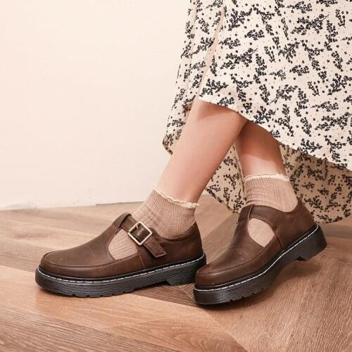 Women Shoes New Spring Leather Ladies Shoes Top Womens Shoes Loafers big and small shoes