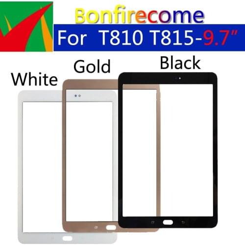 10Pcs\Lot For Samsung GALAXY Tab S2 9.7 T810 T815 Touch Screen Panel Digitizer Assembly Front Outer Glass Replacement