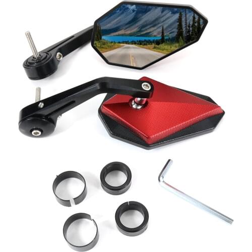 Fit For KAWASAKI Versys 1000 VERSYS650 Z900 Z800 Z750 Z250 ZZR1200 ZX9R Motorcycle Rear View Side Mirrors Handle Bar End Mirror