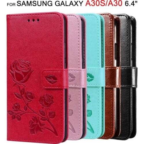 3D Pattern Case For Samsung Galaxy A30s Premium PU Leather Flip Funda Cover For Samsung Galaxy A30 Phone Wallet Capas Coque