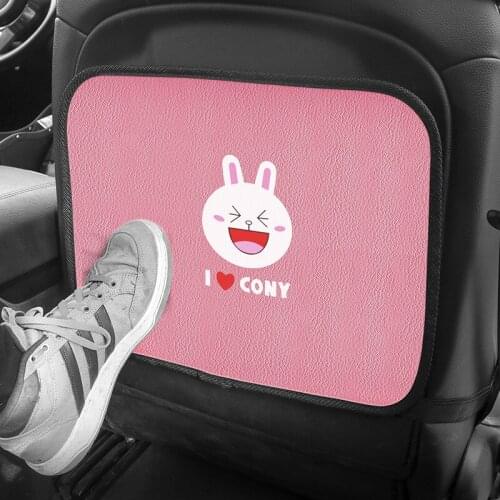 Childrens Anti-kick Pad Car Seat Back Universal Cartoon Pad Anti-dirty Anti-wear Car Back Mat