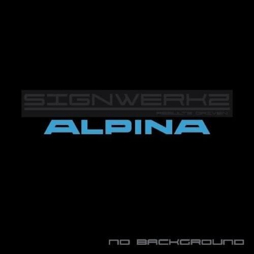 For 2Pcs/Pair Alpina Decal Sticker Badge emblem M1 M2 M3 M4 M5 MX5 MZ4 X3 X5 B MW Pair Car Styling