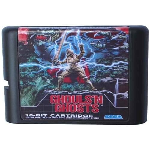 Ghouls 'n Ghosts 16 bit MD Game Card For Sega Mega Drive For Genesis