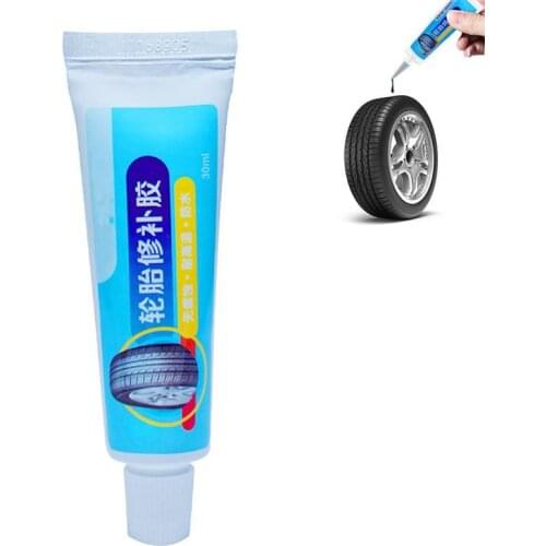 30ml Car Adhesives Tire Repair Glue Sealers Waterproof Car Rubber Repair Tire Glue Window Speaker Seal Tire Repair Glue for Bike