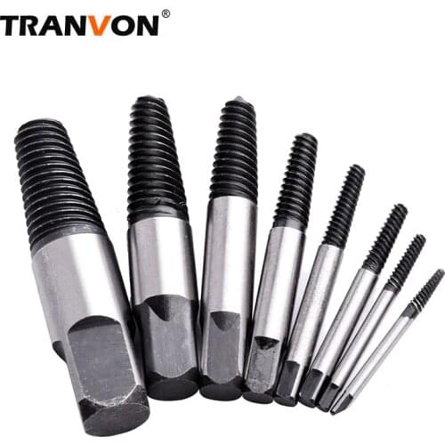 Broken Wire Screw Extractor Drill Bits Guide Set Broken Speed Out Easy out Bolt Stud Stripped Screw Remover Tool Bolt Extractor